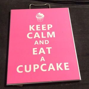 Cupcake sign